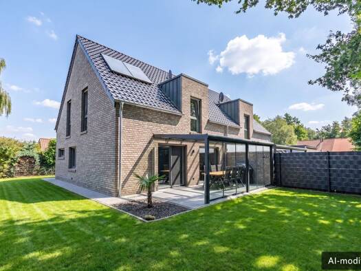 Doppelhaushälfte zum Kauf 359.000 € 4 Zimmer 105 m² 472 m² Grundstück Großwolderfeld Westoverledingen 26810