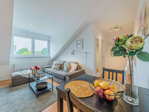 Wohnung zur Miete Wohnen auf Zeit 1.650 € 2 Zimmer 60 m² frei ab 01.01.2026 Sachsenhausen Frankfurt am Main 60598