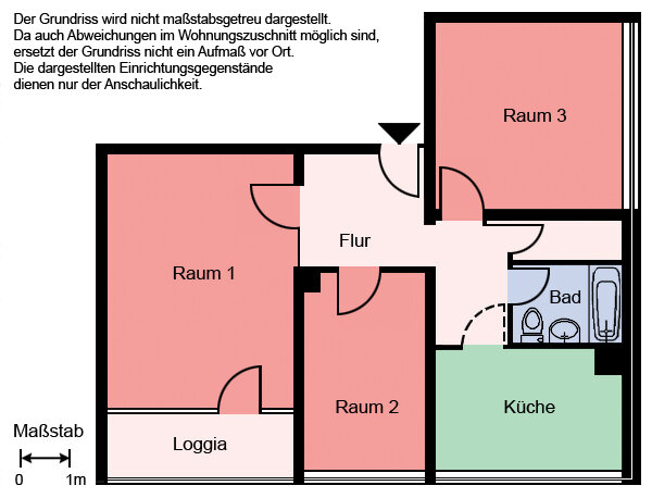 Wohnung zur Miete 609 € 3 Zimmer 73,4 m²<br/>Wohnfläche 2.<br/>Geschoss 15.03.2025<br/>Verfügbarkeit Max-Brod-Straße 12 Scharnhorst - Ost Dortmund 44328