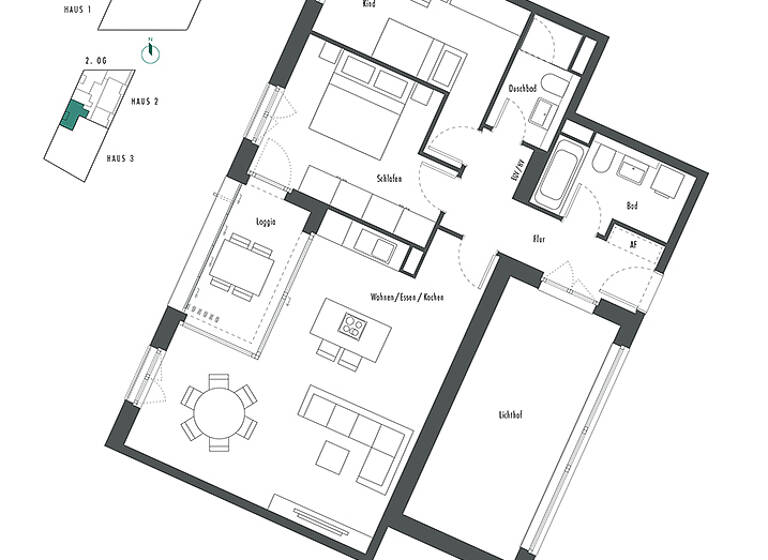Wohnung zum Kauf provisionsfrei 652.000 € 3 Zimmer 84,7 m²<br/>Wohnfläche 2.<br/>Geschoss Franz-Heubl-Straße 1 Ramersdorf-Perlach München 81735