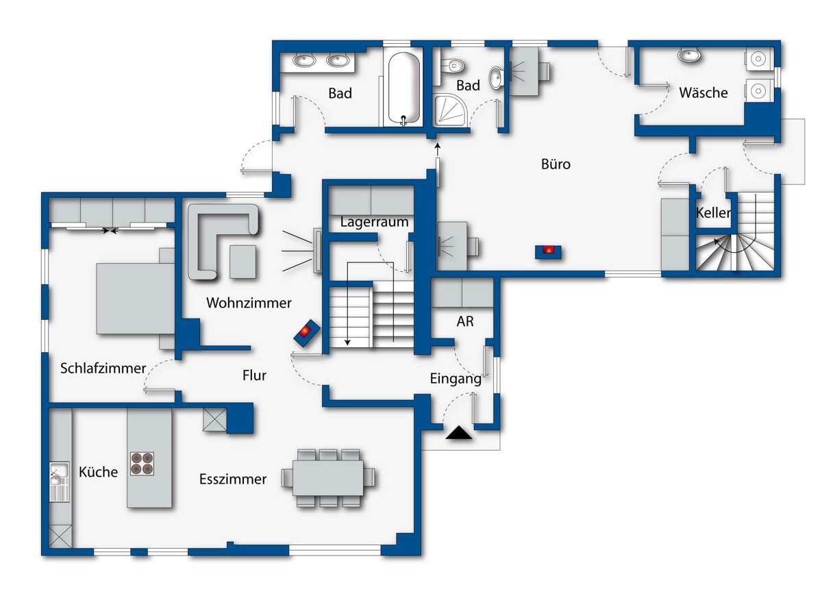 Mehrfamilienhaus zum Kauf 395.000 € 10 Zimmer 347,4 m²<br/>Wohnfläche 441 m²<br/>Grundstück Plettenberg Plettenberg 58840