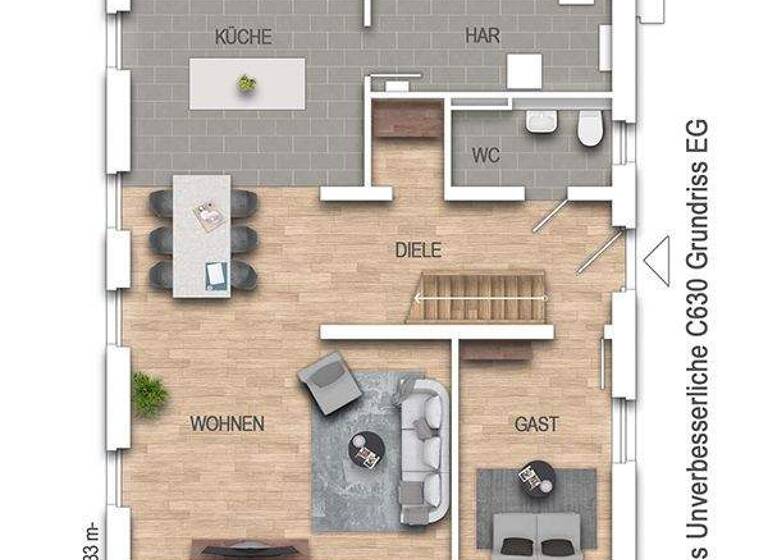 Einfamilienhaus zum Kauf 332.057 € 5 Zimmer 159,5 m² 745 m² Grundstück Niederdreisbach 57520