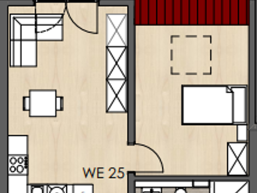 Wohnung zur Miete - Erstbezug 269 € 2 Zimmer 47,3 m² Gau-Odernheim 55239