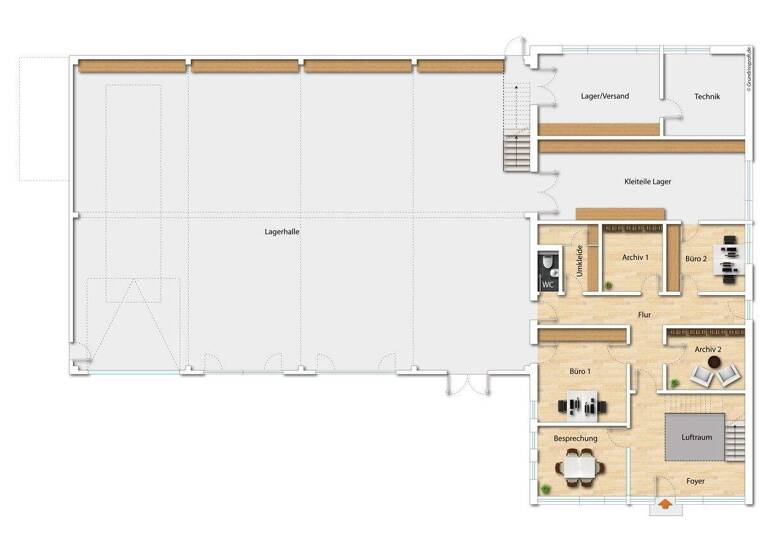 Lagerhalle zum Kauf 1.849.000 € 503 m² Lagerfläche Krumbach 86381