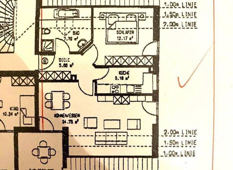 Wohnung zur Miete 900 € 2 Zimmer 63,5 m² frei ab 01.04.2026 Steinstraße 82a Ingolstadt Ingolstadt / Haunwöhr 85051