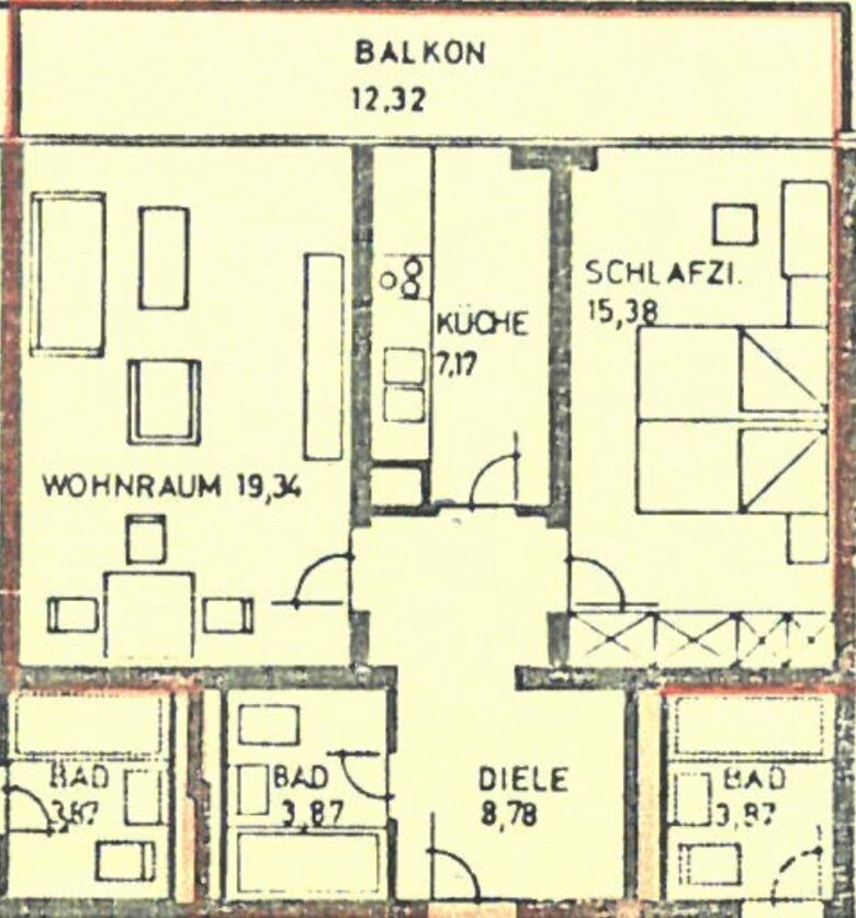 Wohnung zum Kauf 285.000 € 2 Zimmer 60,7 m²<br/>Wohnfläche 6.<br/>Geschoss Neugermering Germering 82110