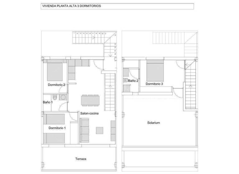 Penthouse zum Kauf provisionsfrei 239.000 € 4 Zimmer 74 m² Calle Cabo Prior Orihuela Costa 03189
