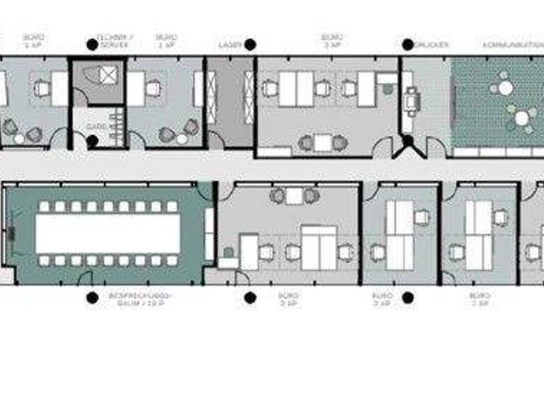 Bürogebäude zur Miete provisionsfrei 11 € 498 m² Bürofläche Innenstadt Erlangen 91052