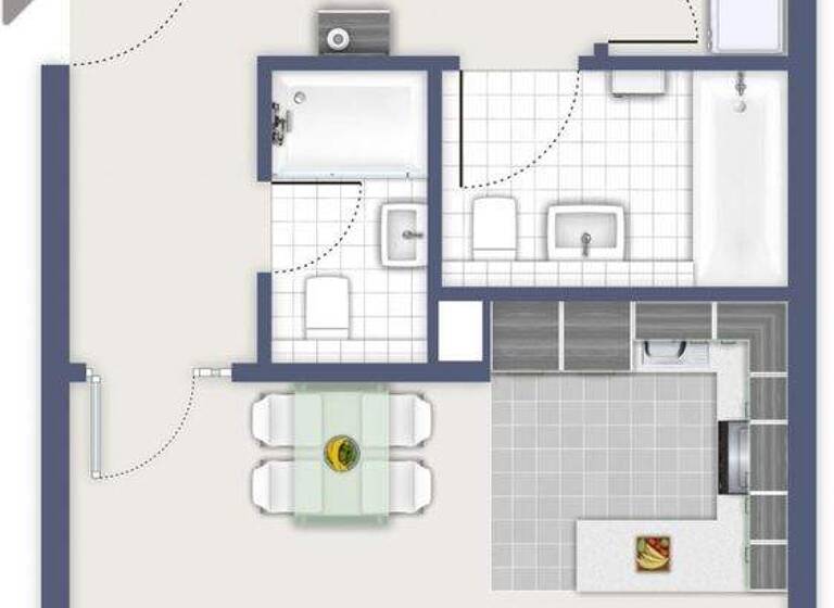Wohnung zur Miete 1.200 € 3 Zimmer 93 m² EG frei ab 01.04.2026 Erich-Zeigner-Allee 62 d Plagwitz Leipzig 04229