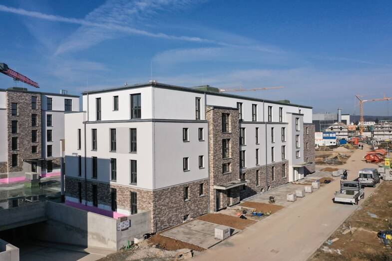 Wohnung zur Miete - Neubau 1.425 € 3 Zimmer 88,2 m² 1. Geschoss frei ab 01.10.2025 Am Wasserwerkswald 6 Hattersheim Hattersheim 65795