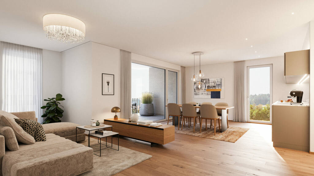 Penthouse zum Kauf - Erstbezug 595.000 € 2 Zimmer 82 m² Ostrachweg 10 Halde Kempten (Allgäu) 87439