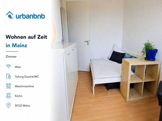 WG-Zimmer zur Miete auf Zeit 680 € 11 m² frei ab 01.01.2028 Alfred-Delp-Straße Gonsenheim Mainz 55122