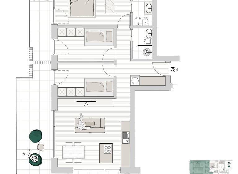 Wohnung zum Kauf 740.000 € 4 Zimmer 75,2 m² 1. Geschoss Vinzenz-Goller-Straße 11 Brixen 39042