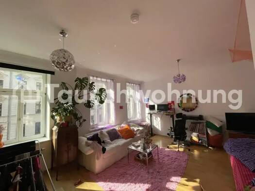 Studio zur Miete Tauschwohnung 400 € 1 Zimmer 44 m² 1. Geschoss Neustadt-Neuschönefeld Leipzig 04317