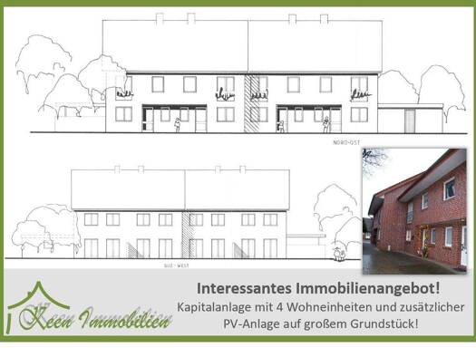 Mehrfamilienhaus zum Kauf als Kapitalanlage geeignet 20 Zimmer 552 m² 1.024 m² Grundstück Spelle 48480