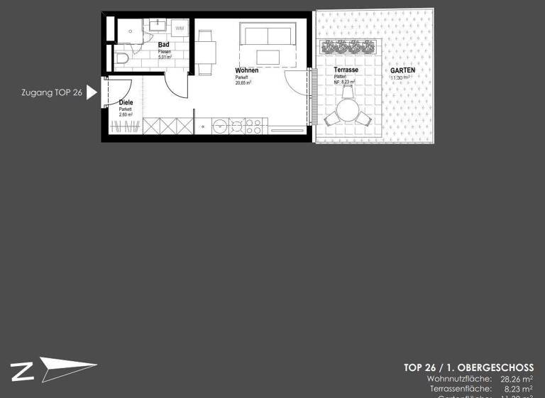 Wohnung zum Kauf - Erstbezug 145.900 € 1 Zimmer 28,3 m² 1. Geschoss Schwechat 2320
