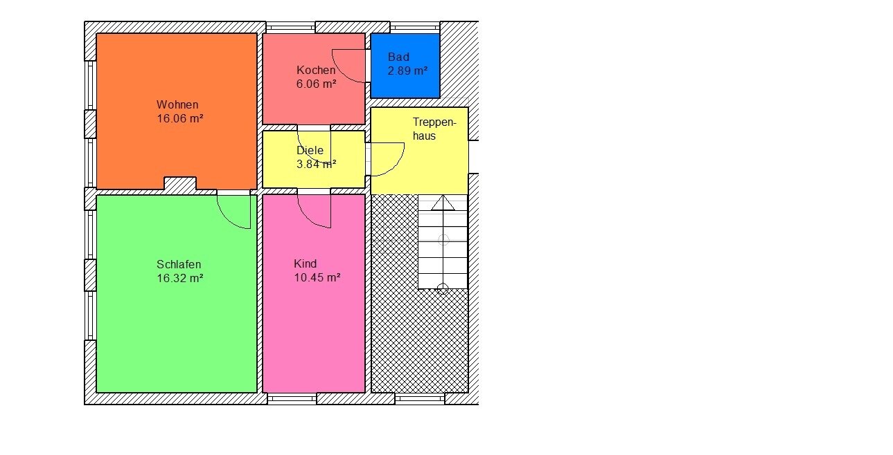 Wohnung zur Miete 370 € 3 Zimmer 63,2 m²<br/>Wohnfläche 1.<br/>Geschoss ab sofort<br/>Verfügbarkeit Ernst-Thälmann-Straße 31 Ziegelrode Ahlsdorf 06313