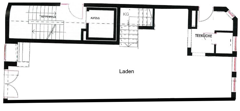 Verkaufsfläche zur Miete 1.350 € 1 Zimmer 74 m²<br/>Verkaufsfläche Pappenheimstraße Marsfeld München 80335