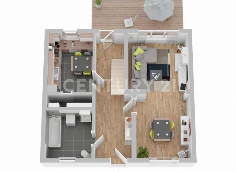 Reihenmittelhaus zum Kauf 269.000 € 3 Zimmer 106 m² 290 m² Grundstück Groß Schwaß Kritzmow OT Groß Schwaß 18198