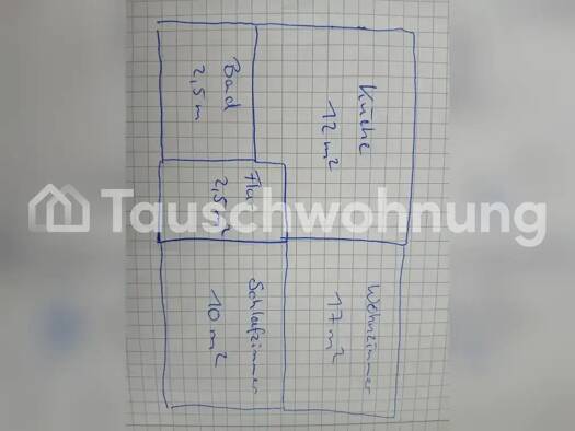 Wohnung zur Miete Tauschwohnung 480 € 1,5 Zimmer 45 m² 1. Geschoss Neuhausen-Nymphenburg München 80634