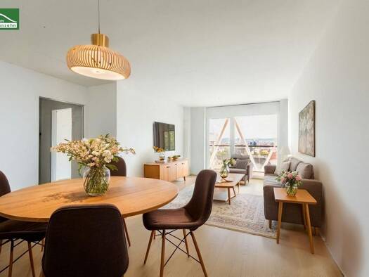 Wohnung zur Miete - Erstbezug 1.090 € 4 Zimmer 87,3 m² 8. Geschoss frei ab 01.05.2026 Kärntner Straße 1 Gries Graz 8020