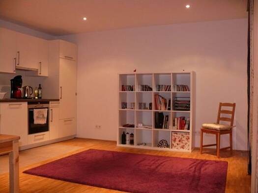 Terrassenwohnung zur Miete 526 € 1,5 Zimmer 43 m² EG frei ab sofort Hofmannstrasse 11 Innenstadt Erlangen 91052