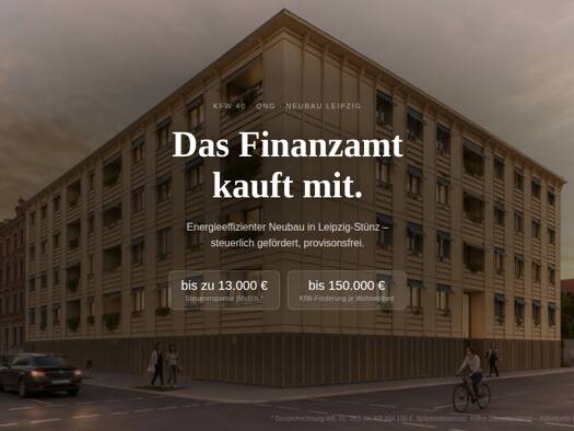 Wohnung zum Kauf - Erstbezug provisionsfrei 530.900 € 5 Zimmer 110,6 m² 1. Geschoss Sellerhausen-Stünz Ost 04318