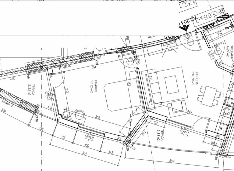 Studio zum Kauf 102.060 € 2 Zimmer 75,6 m² Sunny Beach