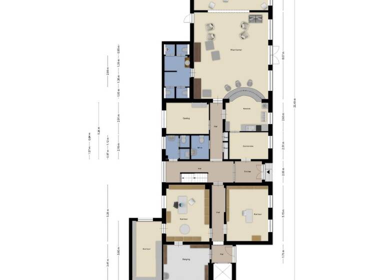 Haus zum Kauf 1.250.000 € 12 Zimmer 570 m² 771 m² Grundstück kerkstraat 57 lepelstraat 4664 BP