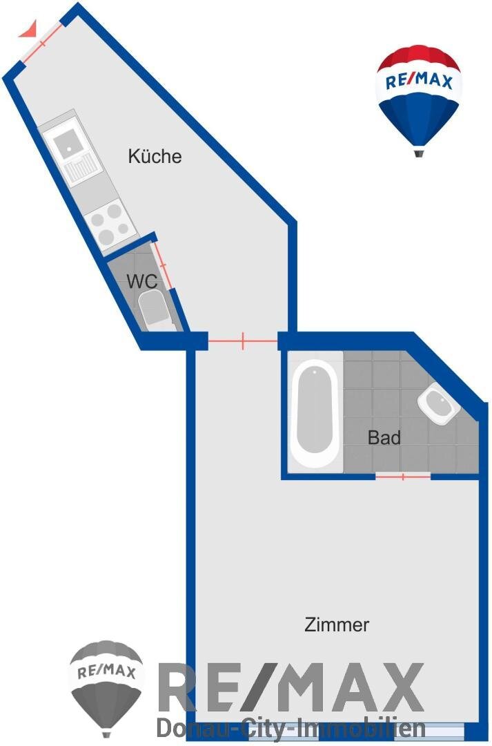 Wohnung zum Kauf 129.000 € 1 Zimmer 30 m²<br/>Wohnfläche Wien 1200