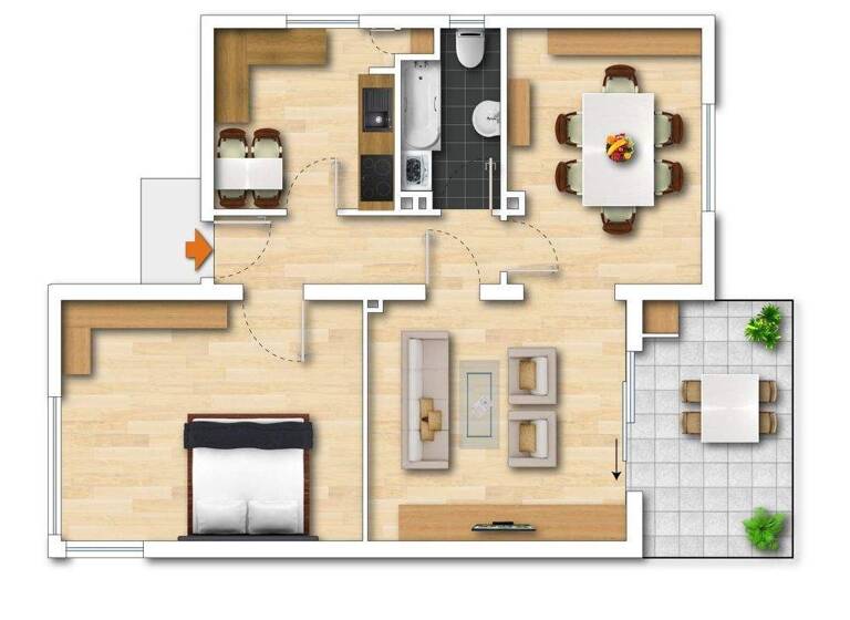 Wohnung zum Kauf 239.000 € 3 Zimmer 72,5 m² 1. Geschoss Oberstadt Mainz 55131