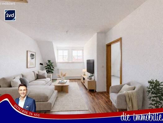 Maisonette zur Miete 462 € 3 Zimmer 71 m² Ottenbergstraße 17 Alte Neustadt Magdeburg / Alte Neustadt 39106