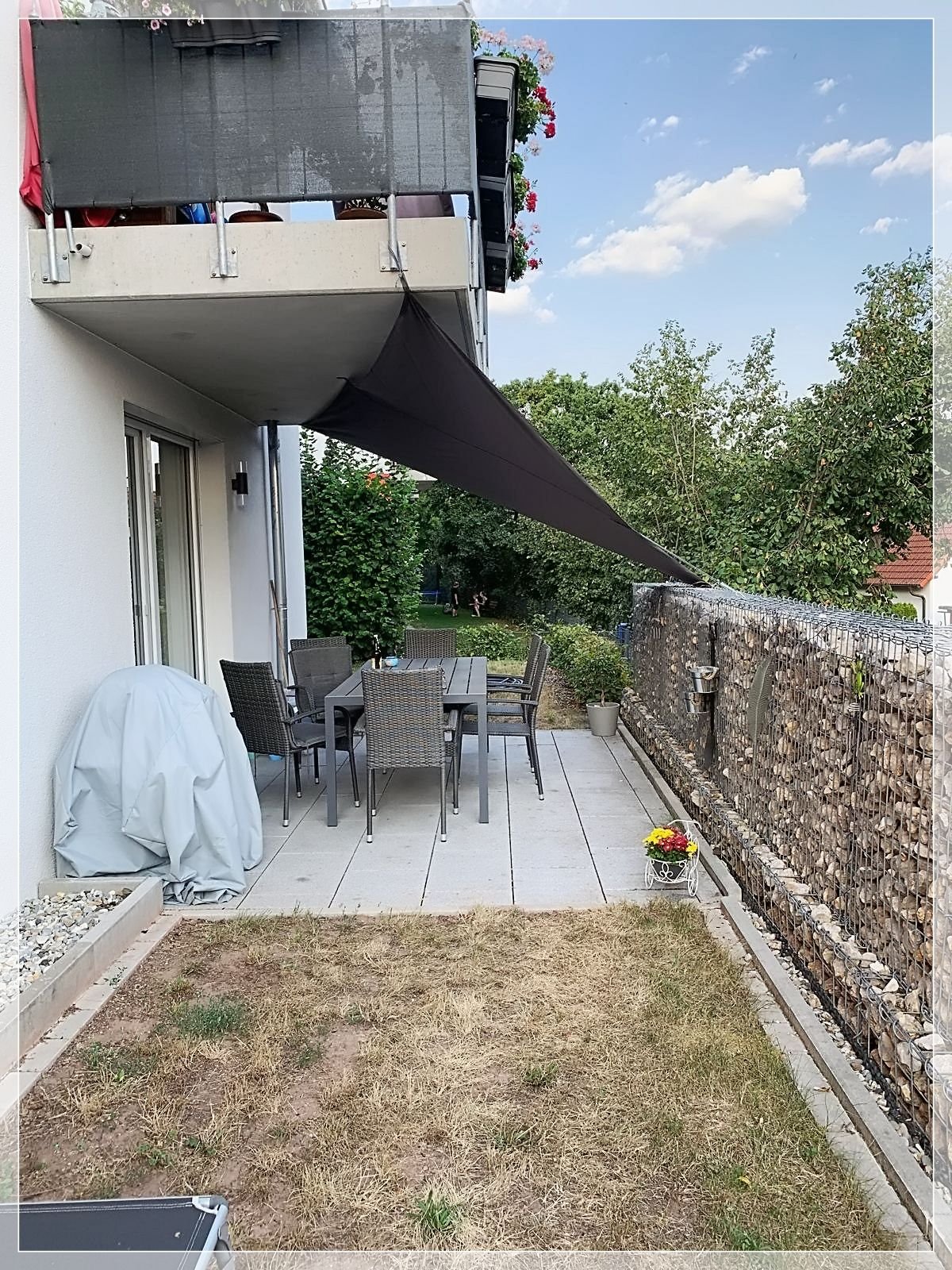 Terrassenwohnung zur Miete 860 € 2 Zimmer 76,6 m²<br/>Wohnfläche EG<br/>Geschoss 01.04.2025<br/>Verfügbarkeit Flexdorf / Ritzmannshof Fürth 90768