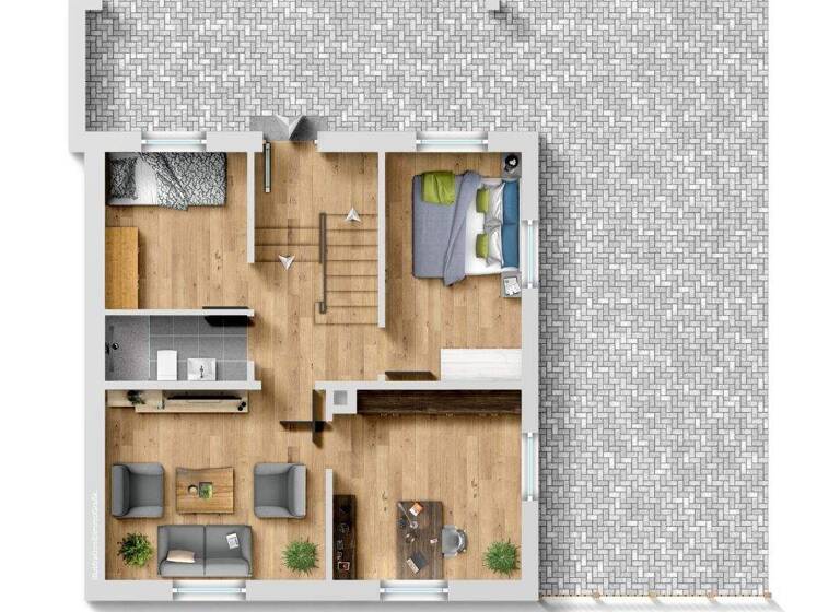 Mehrfamilienhaus zum Kauf provisionsfrei 259.500 € 6 Zimmer 119 m² 238 m² Grundstück Leutershausen Hirschberg an der Bergstraße 69493