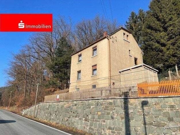 Einfamilienhaus zum Kauf 69.000 € 6 Zimmer 90 m² 1.533 m² Grundstück Hohndorf Greiz 07973