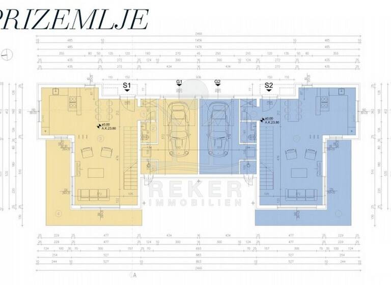 Doppelhaushälfte zum Kauf - Erstbezug 778.200 € 4 Zimmer 146 m² 164 m² Grundstück Medulin 52100