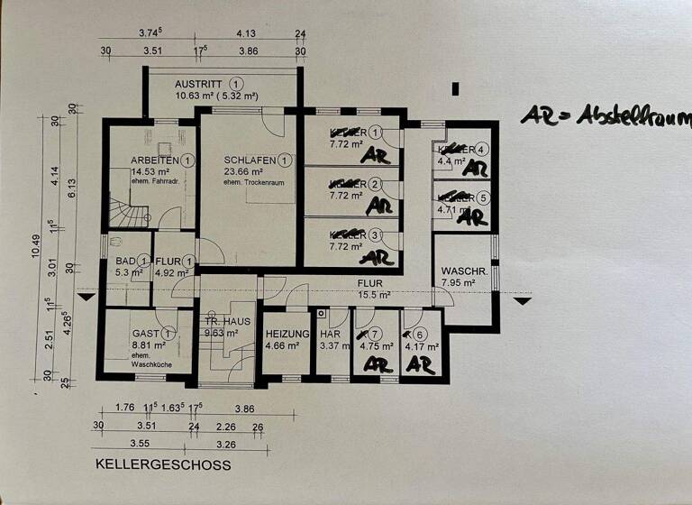 Mehrfamilienhaus zum Kauf als Kapitalanlage geeignet 1.450.000 € 540 m² 596 m² Grundstück Nauheim 64569