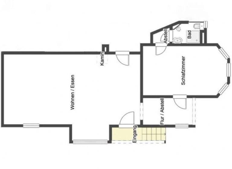 Wohnung zum Kauf 138.000 € 2 Zimmer 62,7 m² 1. Geschoss Weichendorf Memmelsdorf 96117