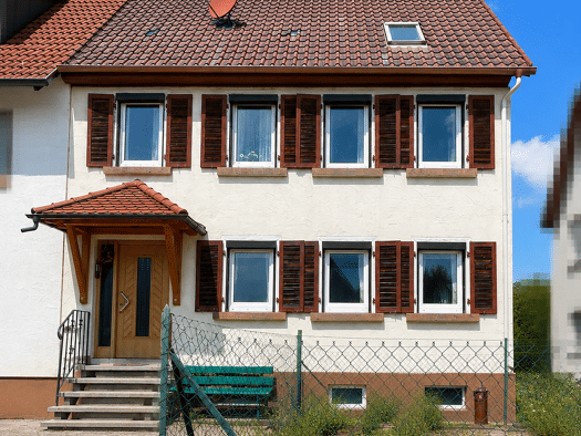 Doppelhaushälfte zum Kauf 130.000 € 7 Zimmer 160 m² 353 m² Grundstück Rangendingen Rangendingen 72414