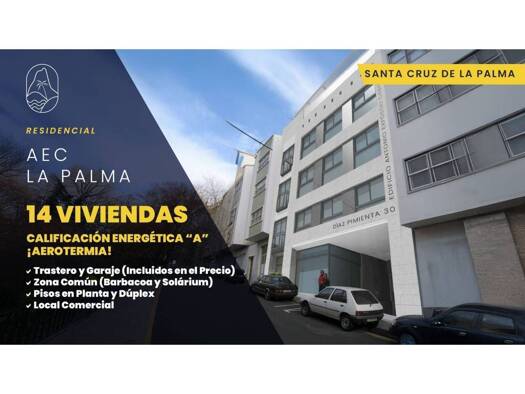 Wohnung zum Kauf - Erstbezug 245.878 € 2 Zimmer 87 m² Santa Cruz de la Palma 38700