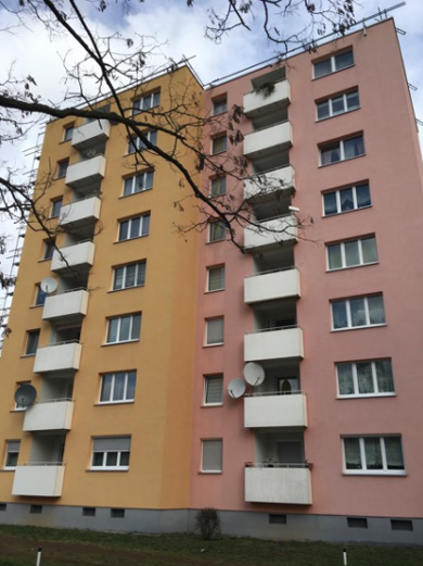 Wohnung zur Miete 535 € 3 Zimmer 60,5 m² 6. Geschoss frei ab 01.08.2025 Karlsbader Straße 7 Kesselstadt Hanau 63454