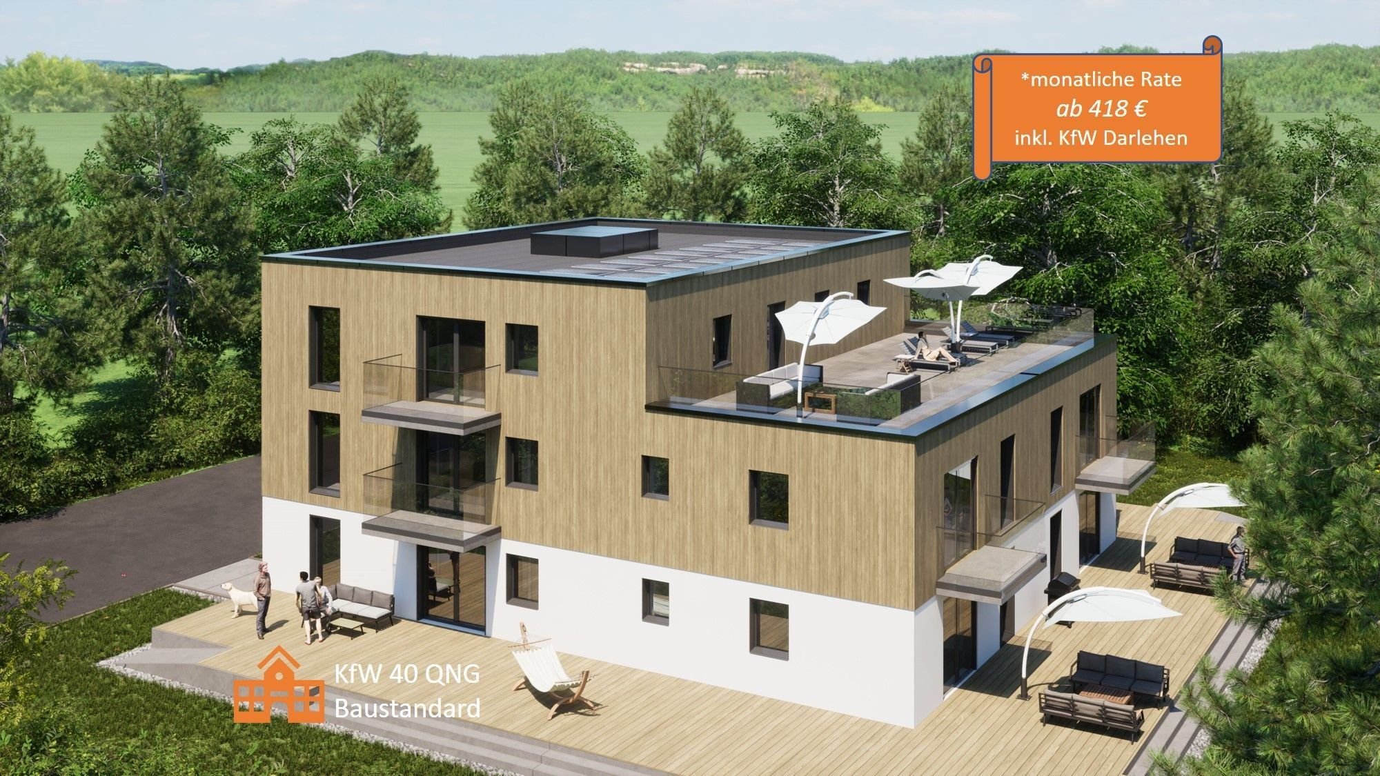 Terrassenwohnung zum Kauf 231.484 € 2 Zimmer 62,4 m² 2. Geschoss frei ab sofort Weidenhäuser Straße 2 Niederhone Eschwege 37269