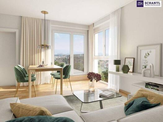 Wohnung zum Kauf - Erstbezug 241.480 € 2 Zimmer 35,4 m² 5. Geschoss Gries Graz,17.Bez.:Puntigam 8055