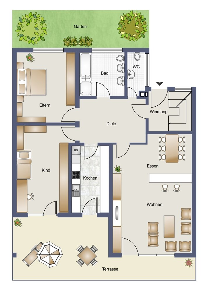 Reihenendhaus zum Kauf 335.000 € 5 Zimmer 198,2 m²<br/>Wohnfläche 502 m²<br/>Grundstück Rehbühl Weiden 92637