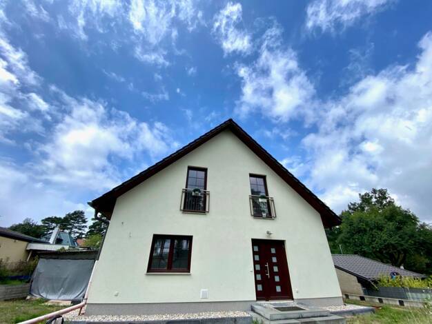 Doppelhaushälfte zum Kauf 399.000 € 4 Zimmer 92 m² 486,5 m² Grundstück Woltersdorf 15569