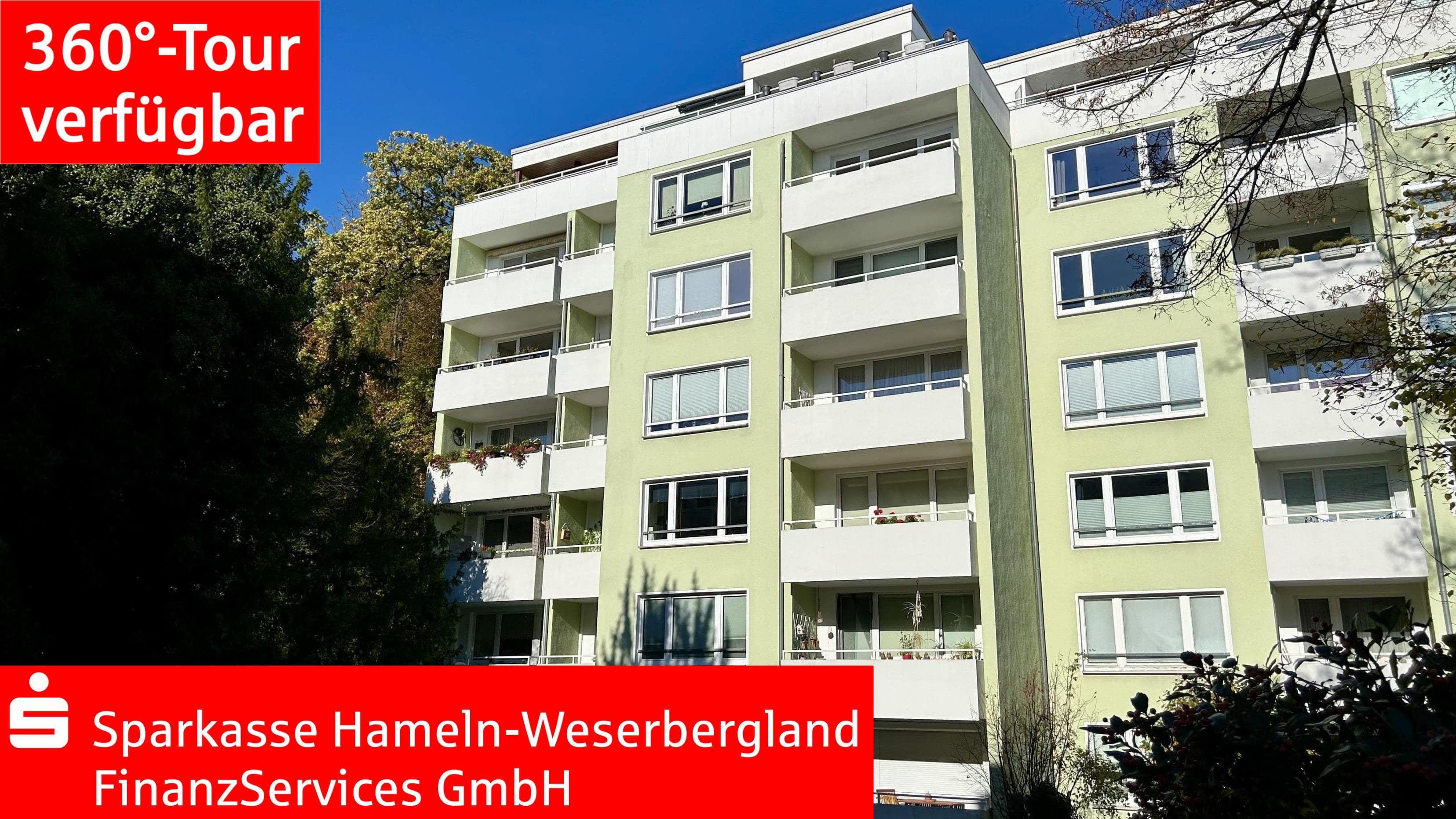 Wohnung zum Kauf 87.500 € 2 Zimmer 58 m²<br/>Wohnfläche ab sofort<br/>Verfügbarkeit Wangelist Hameln 31787