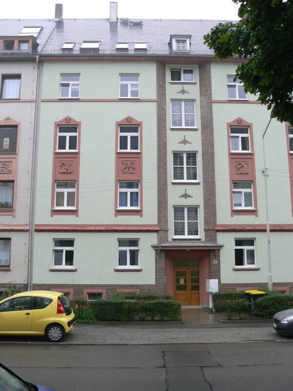 Wohnung zur Miete 270 € 2 Zimmer 46,8 m²<br/>Wohnfläche 2.<br/>Geschoss Franz-Mehring-Str. 51WE 08 Pölbitz 315 Zwickau-Pölbitz 08058