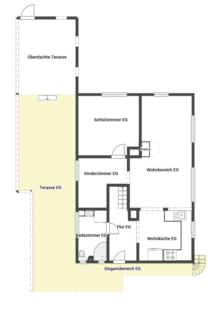 Immobilie zum Kauf als Kapitalanlage geeignet 339.000 € 5,5 Zimmer 138,9 m²<br/>Fläche 507,1 m²<br/>Grundstück Aistaig Oberndorf am Neckar 78727