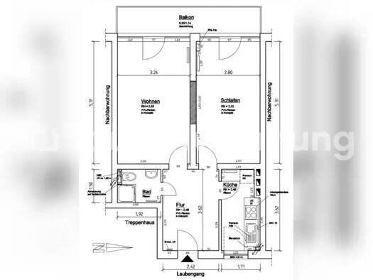 Wohnung zur Miete Tauschwohnung 879 € 2 Zimmer 52 m² 3. Geschoss Schenefeld 22869