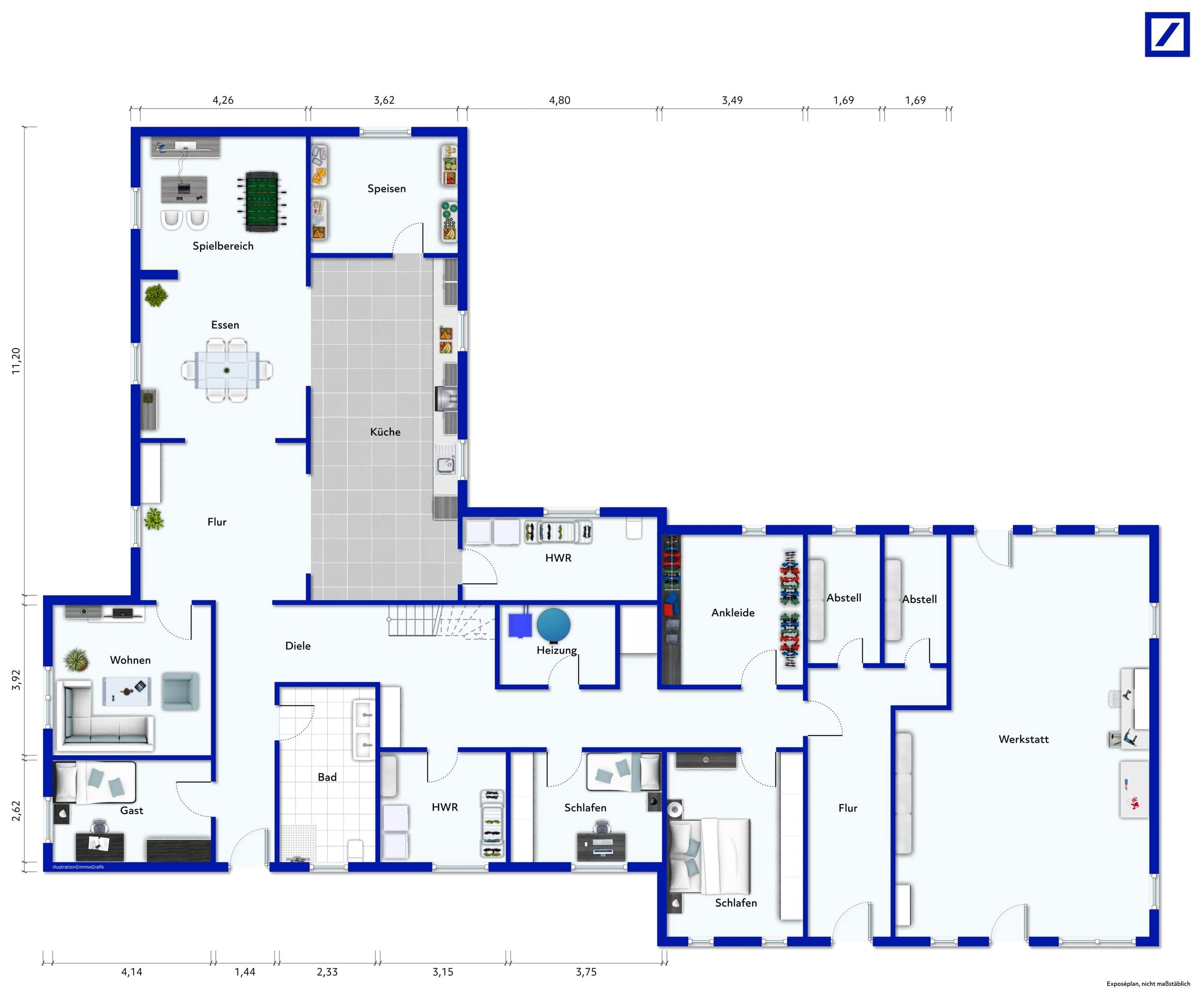 Haus zum Kauf 395.000 € 10 Zimmer 339 m²<br/>Wohnfläche 9.841 m²<br/>Grundstück Borstel Borstel 27246